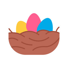 Nest icon vector image. Suitable for mobile apps, web apps and print media.