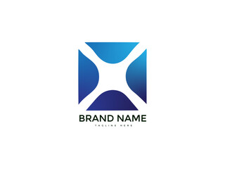Geometric Shape Themed Logo Template ideal for branding, identity, web, print, apps, and modern professional use in creative business projects