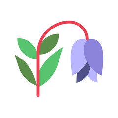 Snowdrop icon vector image. Suitable for mobile apps, web apps and print media.