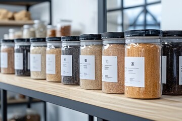 Printed labels for retail packaging and product identification