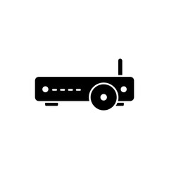 Digital Video Recorder with Recording Symbol - Security Systems
