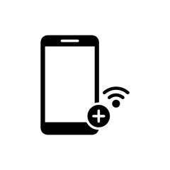 Phone with Wireless Charging Representing Charging Technology