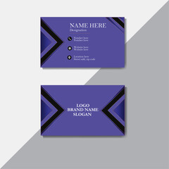 Business Card Simple clean and professional  vector design.