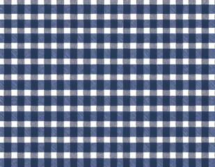 파란색, 남색의 깔끔한 체크 패턴