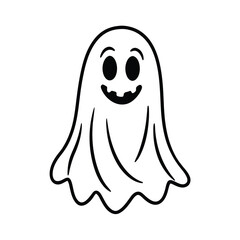 halloween ghost vector