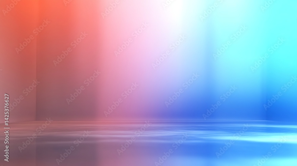 Poster abstract soft gradient room with light and shadow - product background
