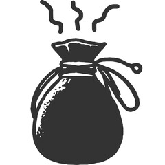 Insidious Impact Vintage Illustration Vector