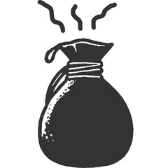 Insidious Impact Vintage Illustration Vector