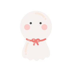 てるてる坊主  イラスト