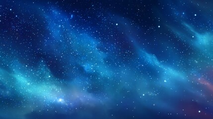 Obraz premium Vibrant Nebula Galaxy Deep Space Image, Colorful Cosmic Dust and Gas Cloud, Detailed Astrophotography, Stellar Formation, Background.