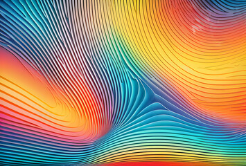 Cyber Punk Rainbow Bright gradient background with mixed colors with tile transition, threads top. fluid, funky, futuristic, glow, glowing, grain, grunge, heaven, in good quality, generative ai