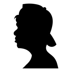 People Side Profile Silhouette