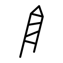 firecracker line icon