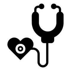 stethoscope Solid icon