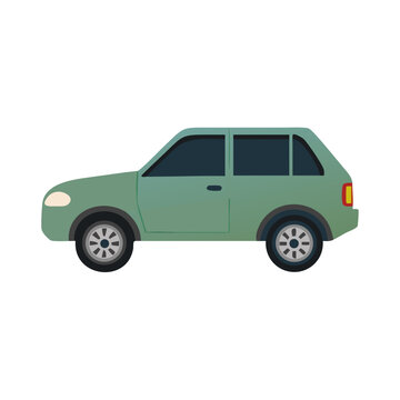 green suv side view clip art preview