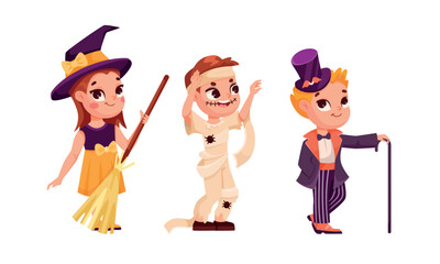 Exciting and Fun Halloween Costumes for Kids Choose from Witch, Mummy, and Magician