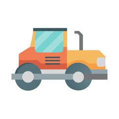 Colorful Vector Illustration of a Cute Farm Truck