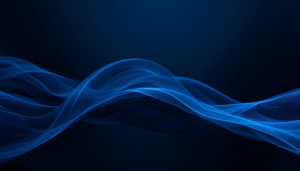 Naklejka premium Abstract Dark Blue Curved Background for Elegant and Modern Design