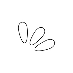 Splash Mark Line Accent