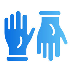 gloves Gradient icon