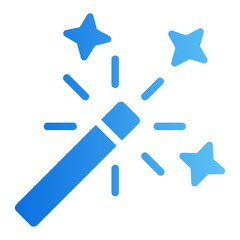magic wand Gradient icon