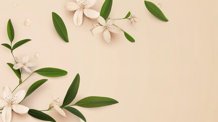Mother's Day Jasmine Background: Gathering the Fragrance of Jasmine, Weaving a Long Scroll of Maternal Love and a Warm Festival Atmosphere