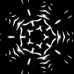 black and white background