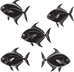 Pomfret Vector file 