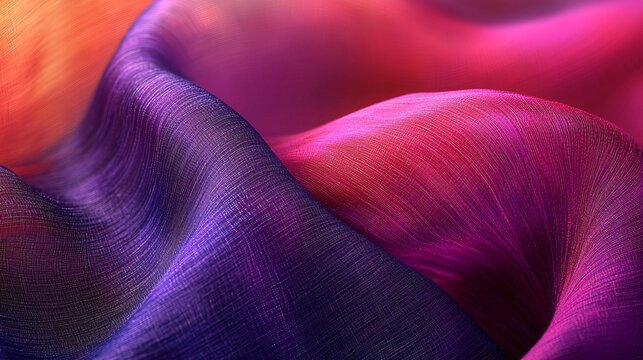 Abstract colored silk texture