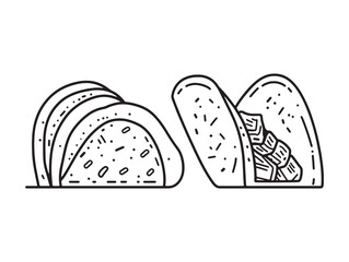 Savory Beef Tacos With Fresh Vegetables And Spicy Sauce