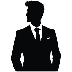 business man silhouette