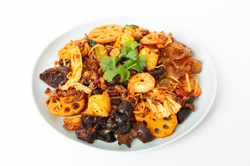 Mala Xiang Guo on White Background