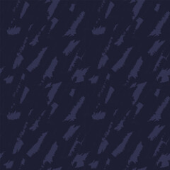 Blue Abstract Brush Strokes Seamless Pattern Design