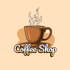 Cup Logo logo for coffee shops and cafes