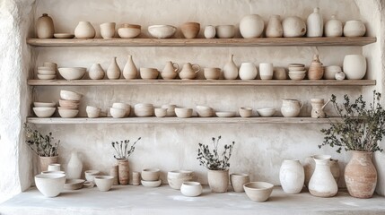 Serenity in Clay: A Collection of Earthenware Pottery