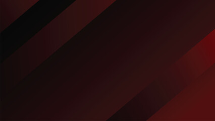 Modern abstract red and black background vector illustration with minimal geometric shapes. Diagonal stripes. Gradient color