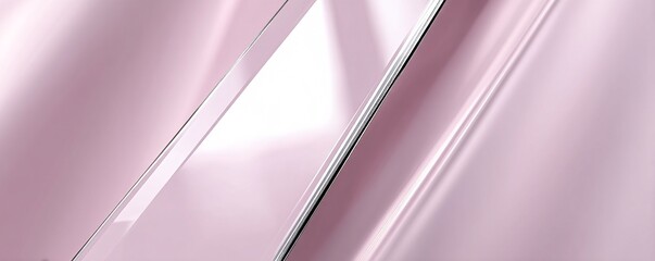 Naklejka premium Minimal geometric abstraction, soft muted tones, subtle gradients, clean vector lines, artistic simplicity, modern sophistication, smooth and polished finish