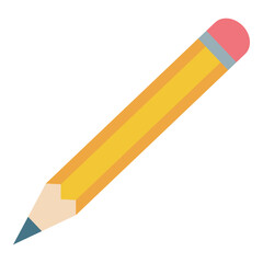 Black Pencil Icon,graphic design flat_Pencil