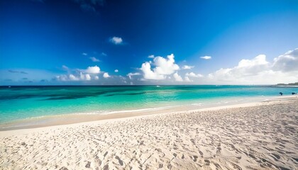 Fototapeta premium 美しい海の風景、、水平線と青空