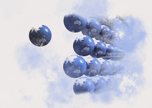 Multiverse, conceptual illustration