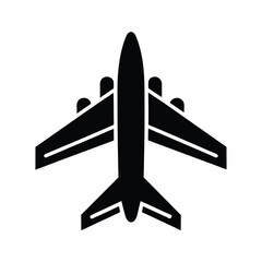 Airplane Silhouette Vector Illustration