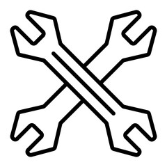 Crossed Wrenches Repair Tool