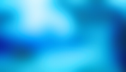 Obraz premium grainy gradient blue diffused light blurred noisy abstract pattern monochrome background