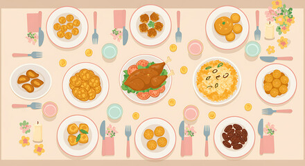 Celebrating Eid al-Adha A Festive Feast of Delicious Dishes and Family Traditions