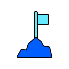 Icon a mission, isolated against a clean background.