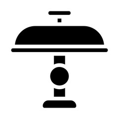 Dessert Tray Solid Icon