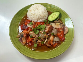 Com Duy Ga Chua Ngot