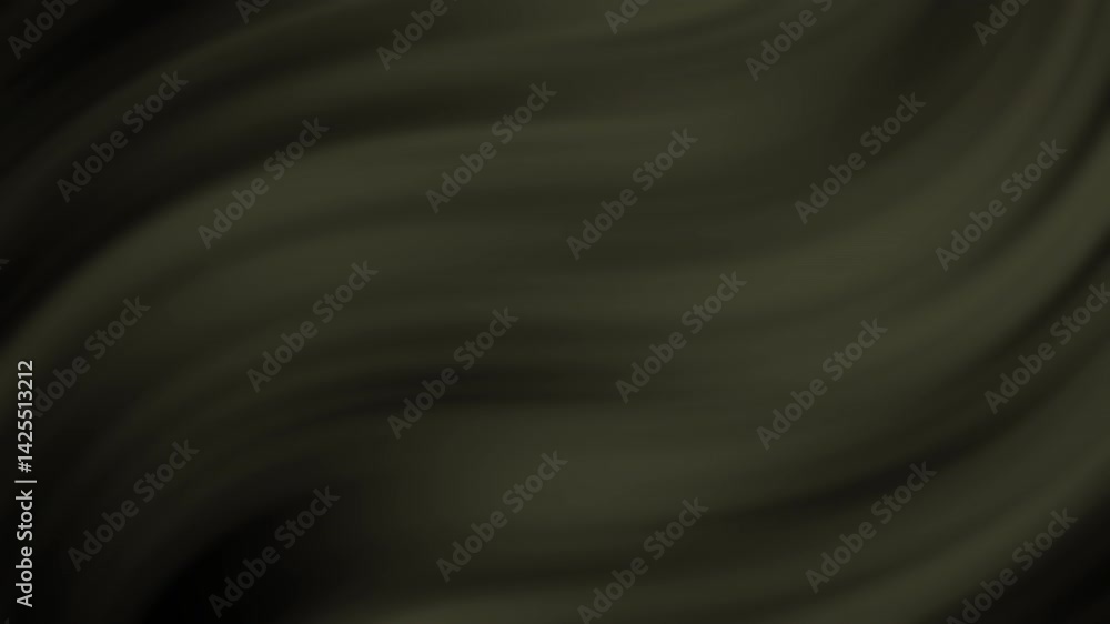 Poster the image features smooth, swirling patterns in shades of dark green, creating an abstract and fluid