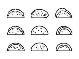 Close Up of Soft and Fluffy Kolache Pastries with Filling