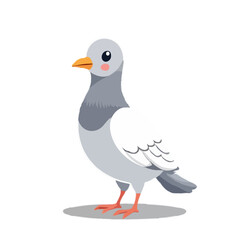 Obraz premium Cute Little Pigeon Illustration